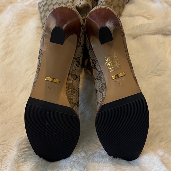 Gucci Lisa Canvas Boots - Picture 5 of 5